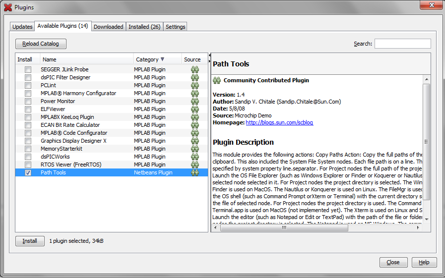 Path Tools Plugin For MPLABX MPLABX. IDE. FANS.