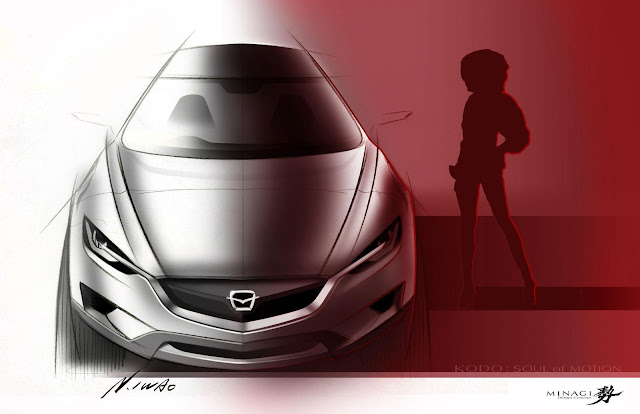 Mazda Minagi tasarım süreci