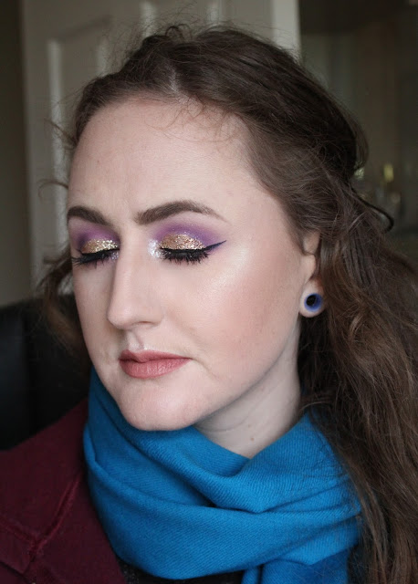 Bonfire Night glittery makeup and fall autumn tag Bonfire Night glittery makeup and fall autumn tag