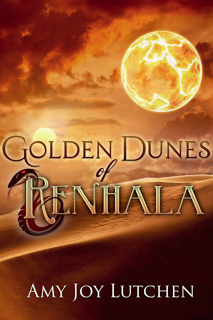 Cover Reveal and Review: Golden Dunes of Renhala (Renhala #2) by Amy Joy Lutchen