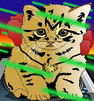 kitten super hero on an ipad casino ride dodging laser beams