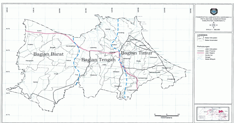 software peta kota bandung indonesia postal code