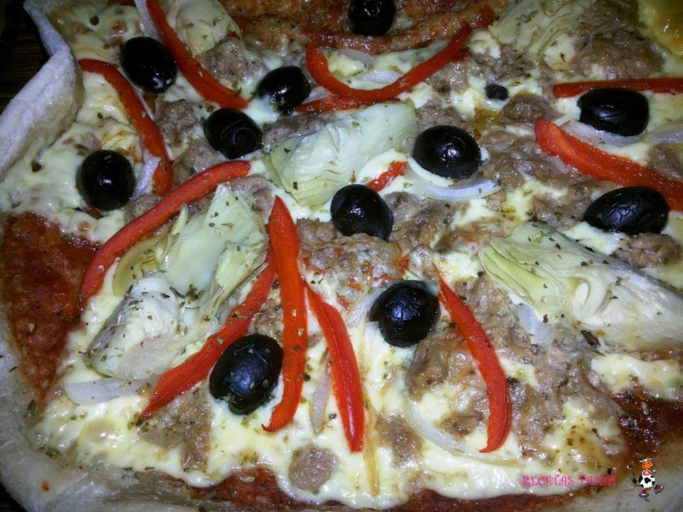 Pizza De Alcachofas
