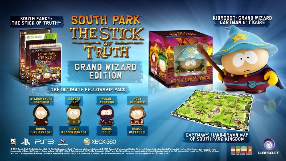 South Park The Stick Of Truth Grand Wizard Edition (PlayStation 3
