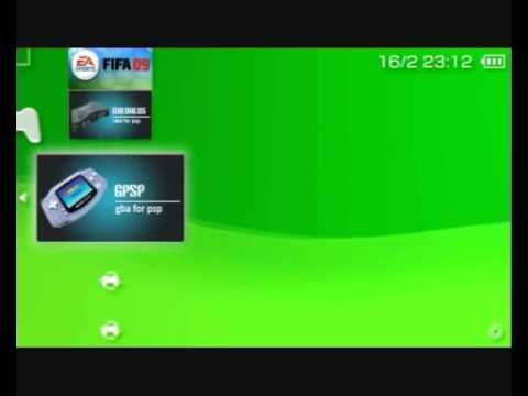 GBA EMULATOR ON PSP gba emulator on psp: