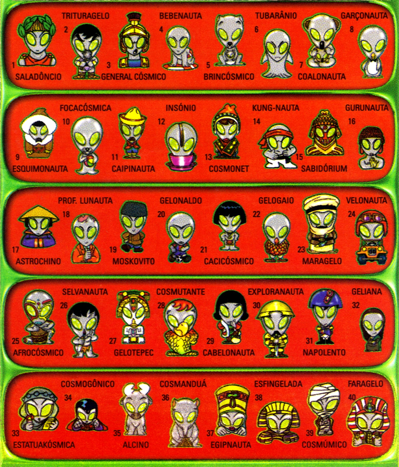 Mundo Gogo's Crazy Bones: GOGO'S GELO-CÓSMICOS