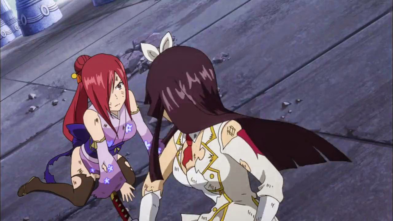 Fairy Tail 2014 Episode 10 - Erza versus Kagura!