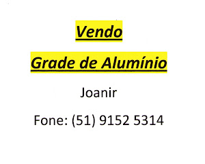 Vendo Grade de Alumínio