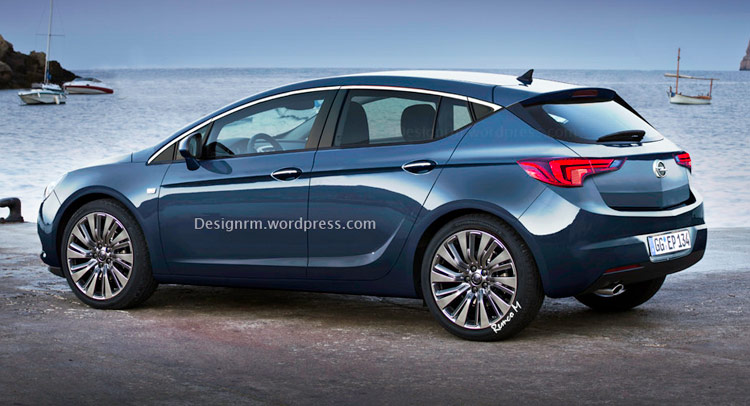 New Opel And Vauxhall Astra Hatch Realistically Rendered