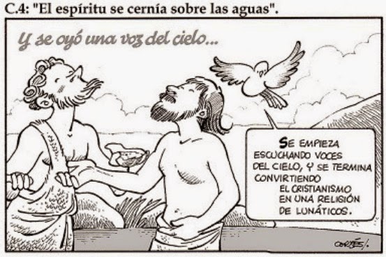 Viñeta blasfema en Religión Digital Viñeta blasfema en Religión Digital