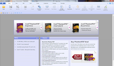 Software pdf selain Adobe Reader yaitu Foxit Reader