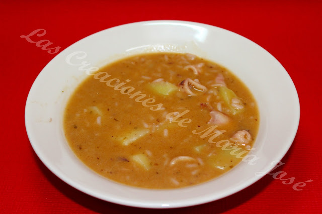 Calamares Con Patatas Y Arroz