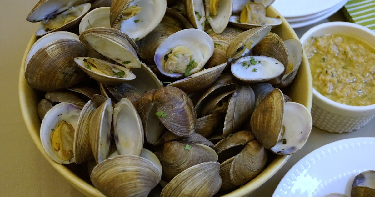 Don't Disturb This Groove Steamed Clams Served wih Shallot Butter