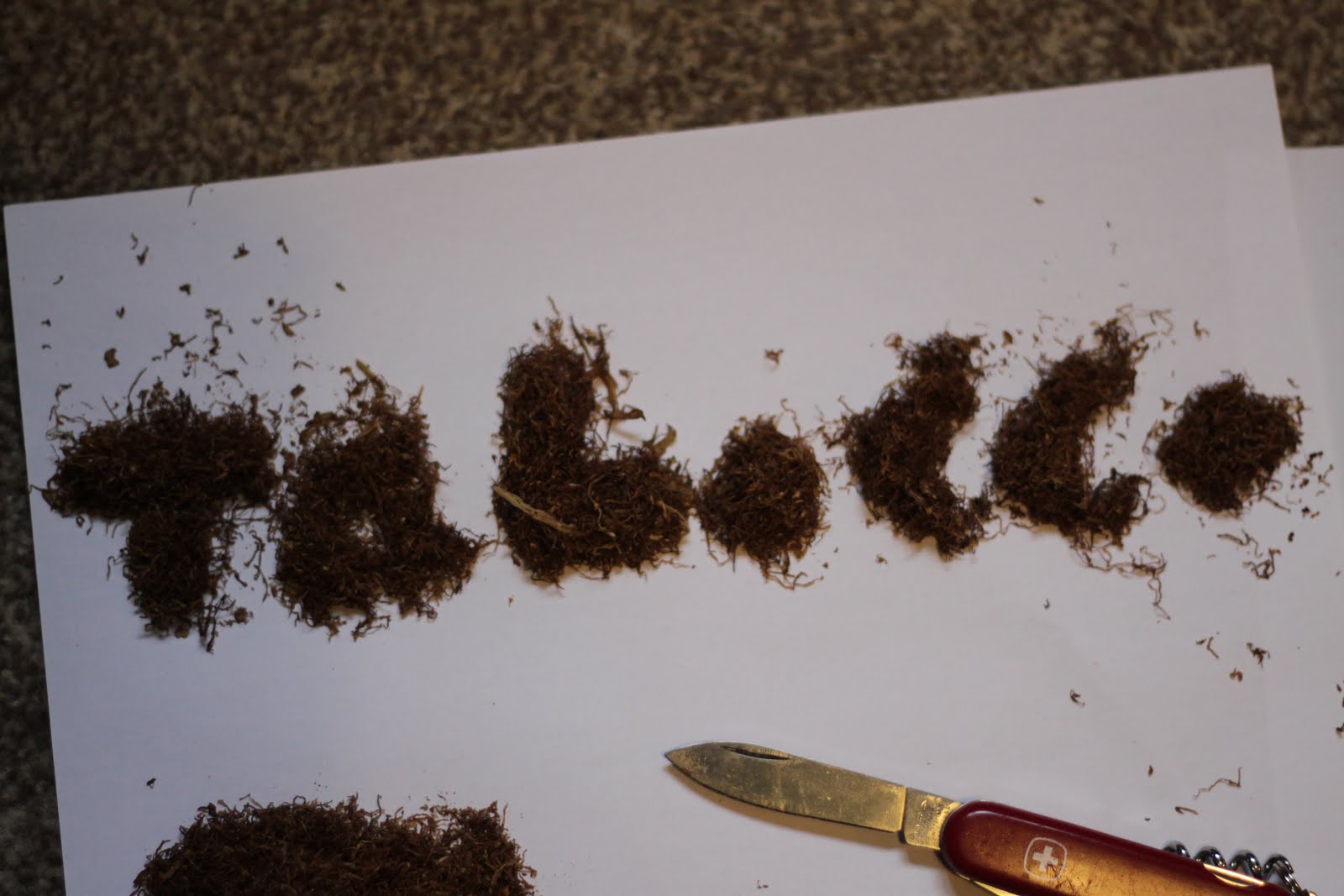 Cutters choice, the only choice Typography