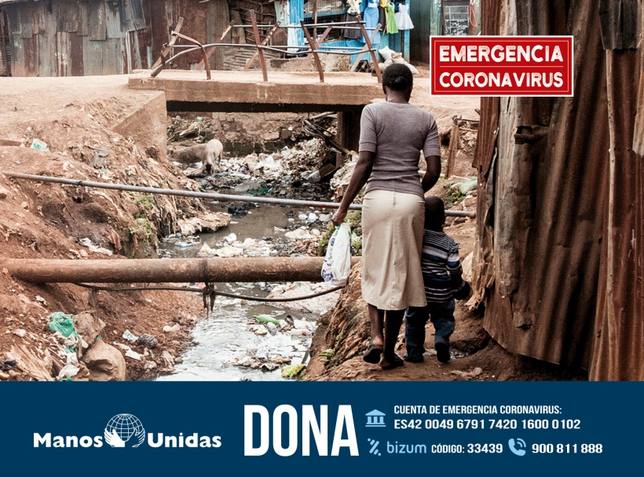 Click en la foto: PROYECTOS DE EMERGENCIA CONTRA EL CORONAVIRUS EN ÁFRICA.