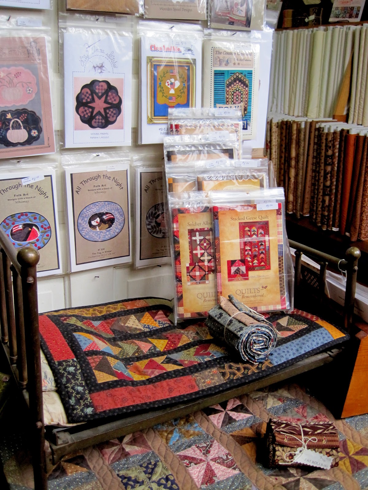 A Sentimental Quilter Shopping in Wisconsin