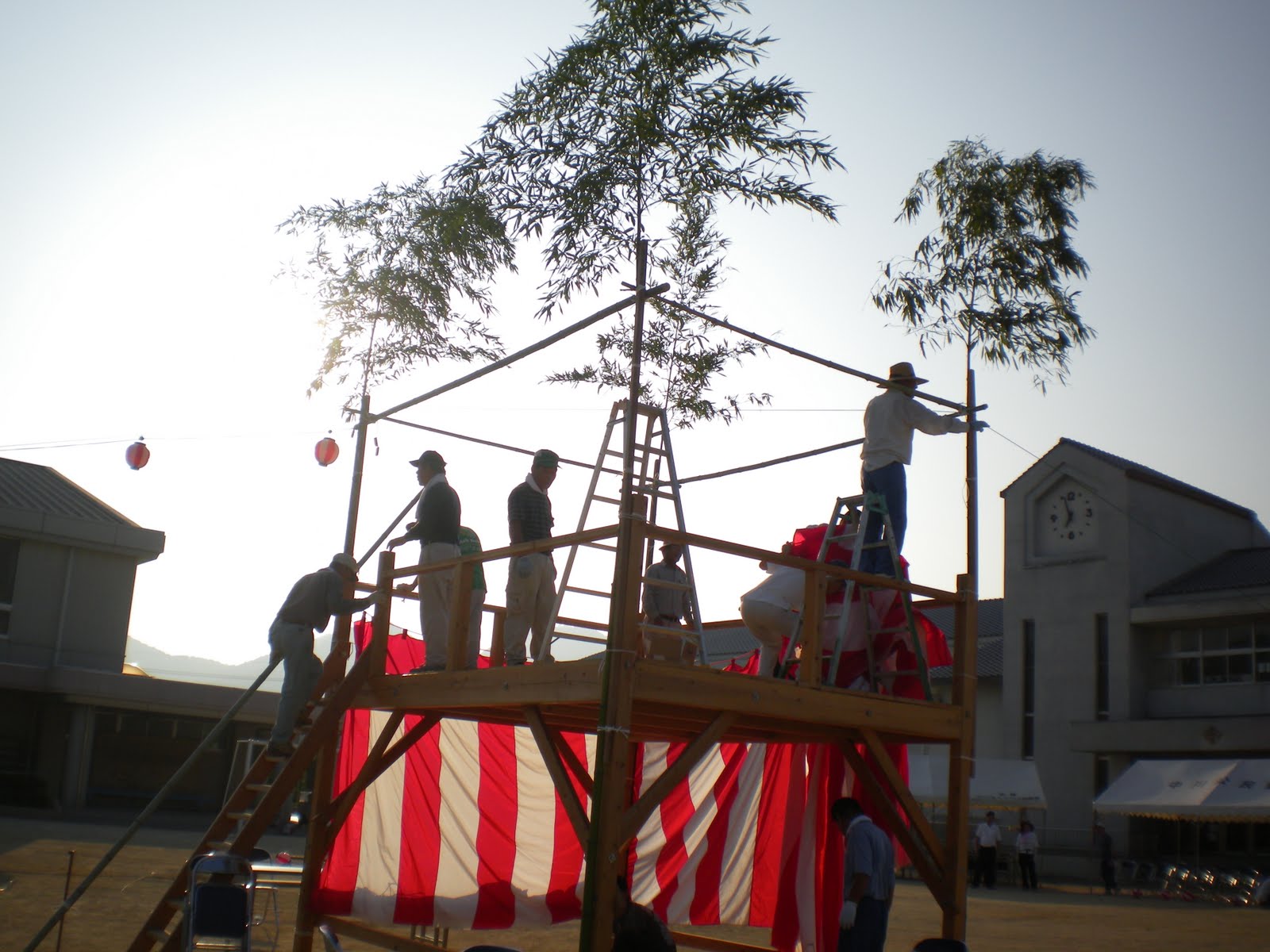 中川公民館だより 熱く燃えた 盆踊り大会 其の１