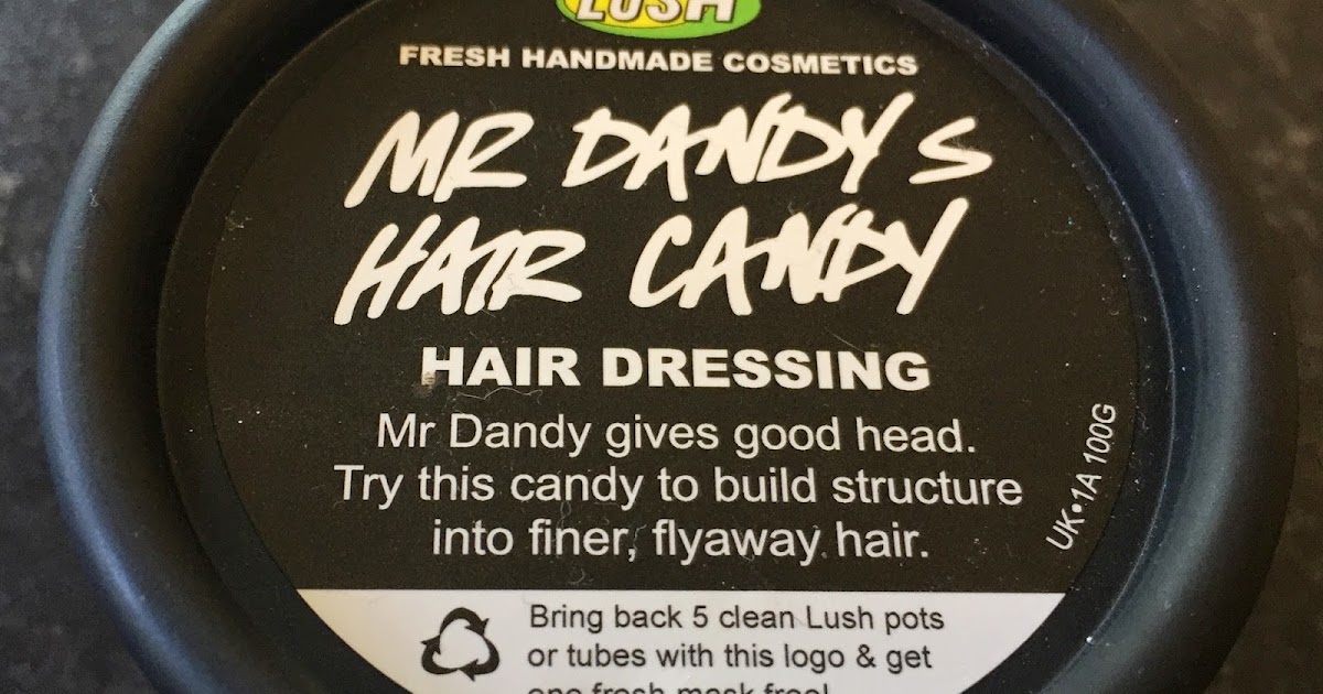 All Things Lush UK Mr Dandy's Hair Candy Hair Dressing