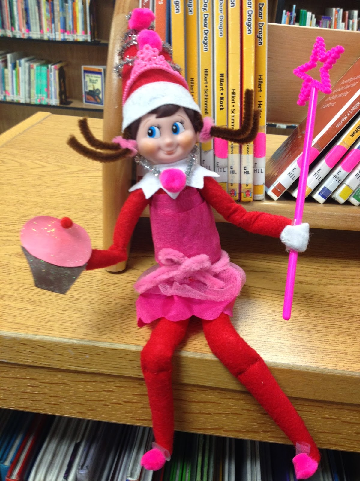 Lessons from a Laughing Librarian 3 for Thursday Elf on a Library Shelf