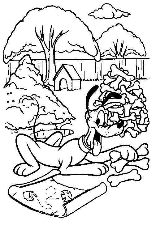 desenhos para colorir do pluto desenhos para colorir