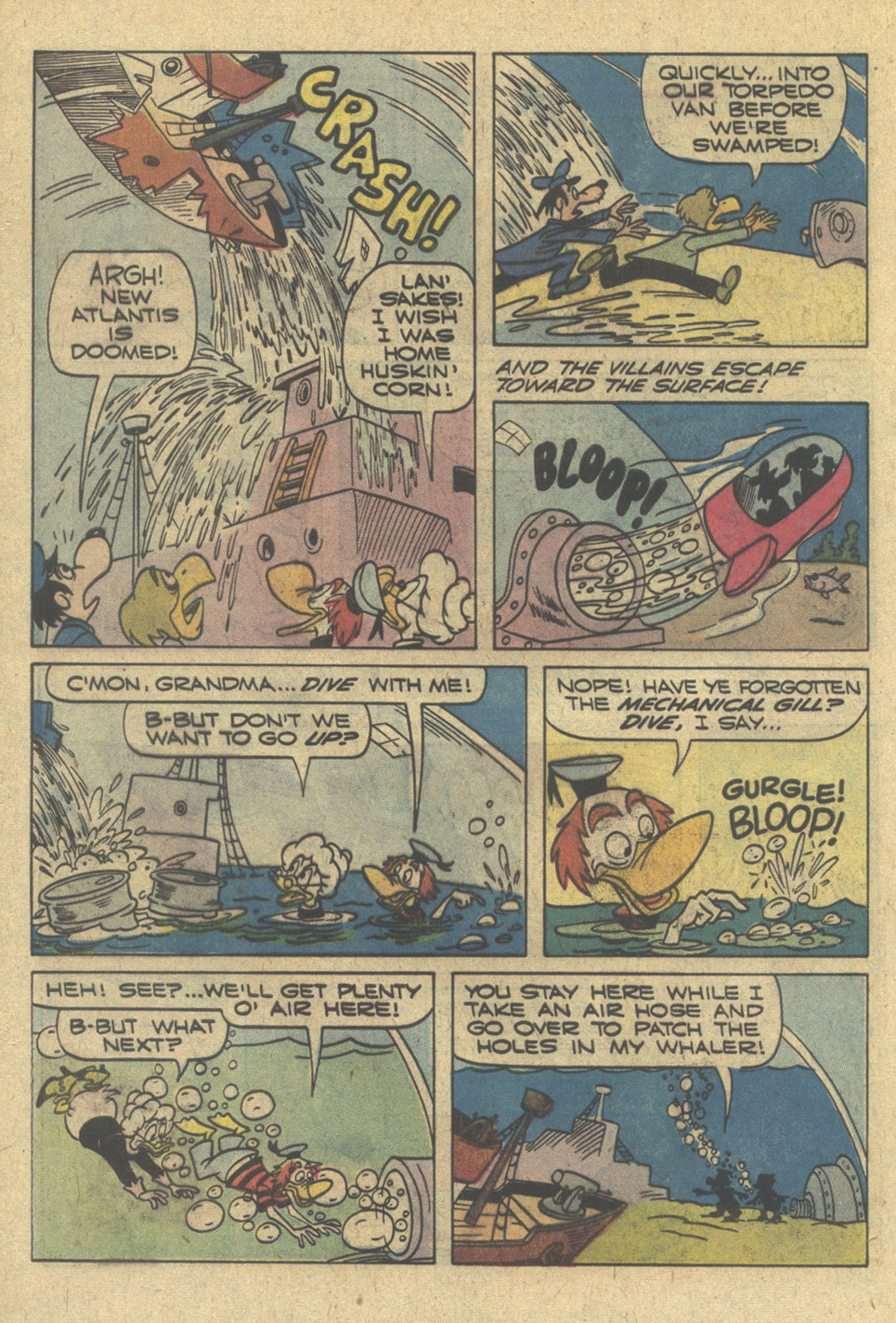 Read online Moby Duck comic - Issue #30 - 32