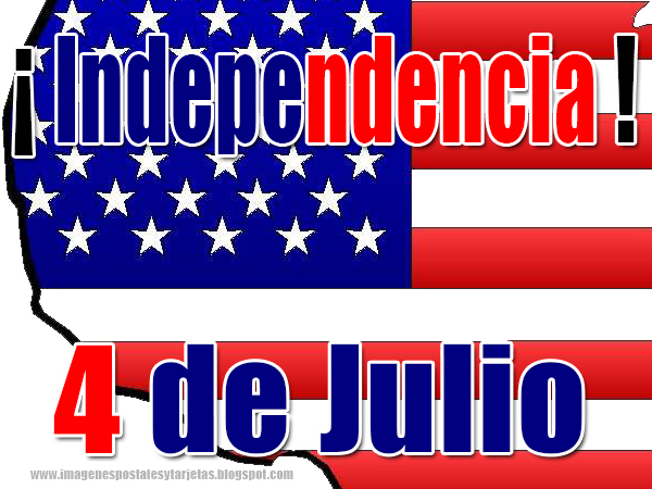 Feliz Día de la Independencia 4 de Julio,Felicidades! Independencia+de+Estados+Unidos+4+de+julio