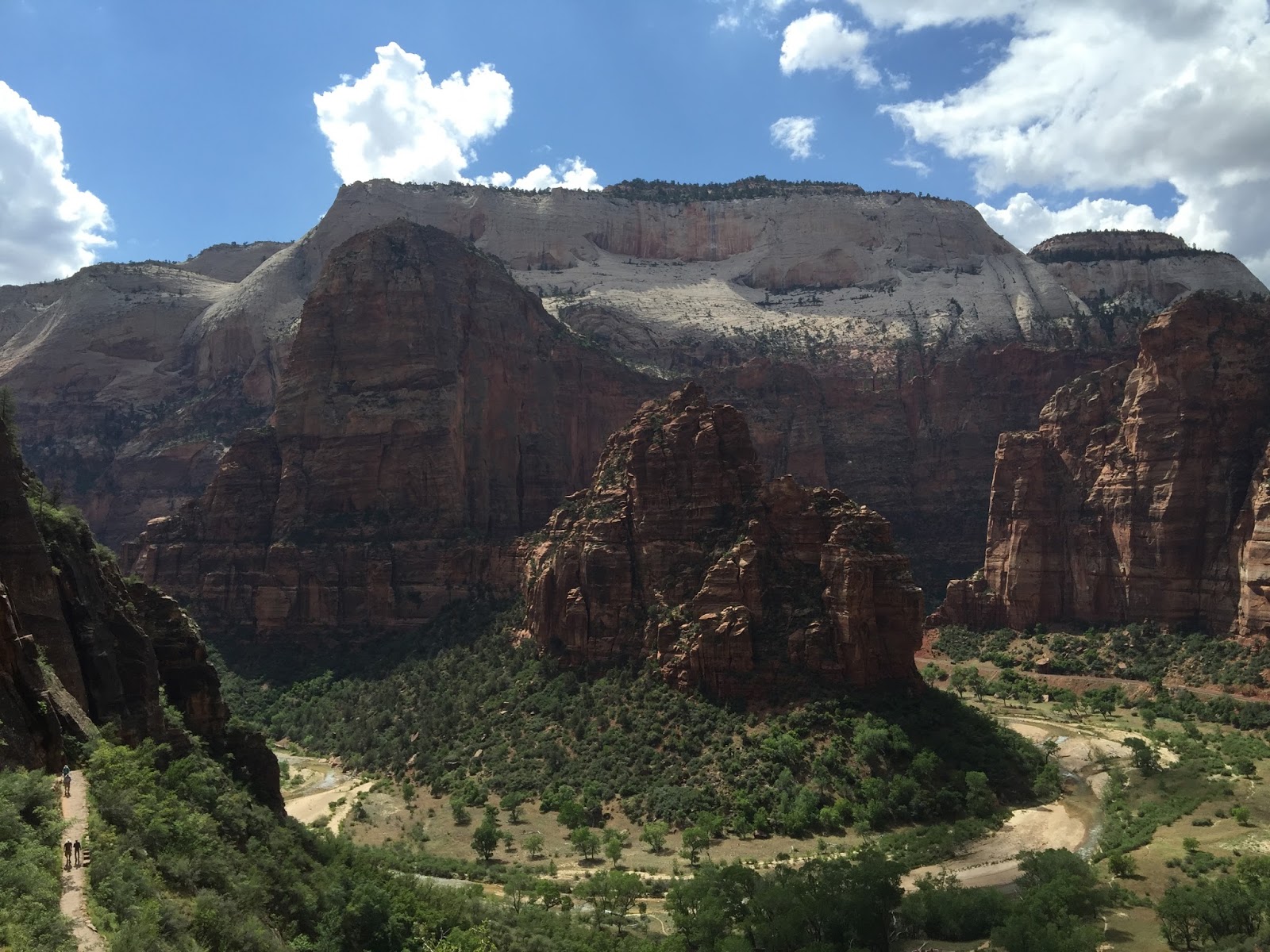 Outdoorsy Mama Observation Point Trail in Zion National Park. Where