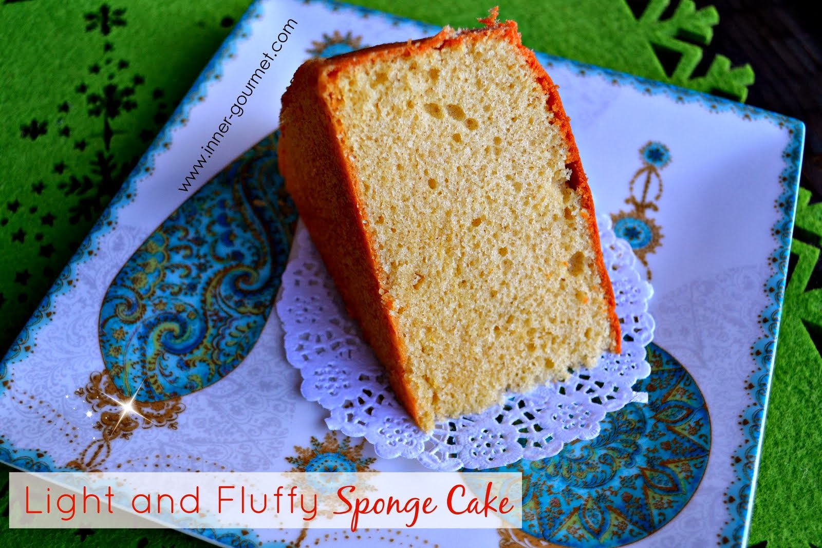 A Light and Fluffy Sponge Cake Alica's Pepper Pot