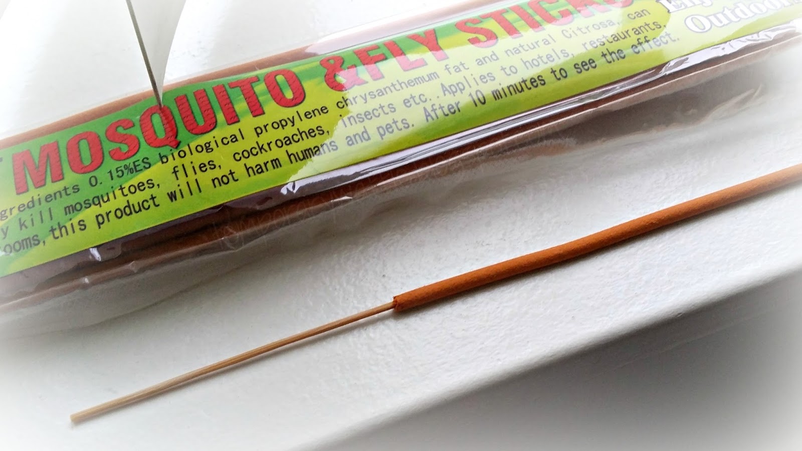 Temporary Waffle HUA Mosquito & Fly Repellent Incense Sticks