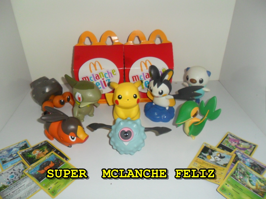 Brinquedo Pokemon Emolga Mc Donalds