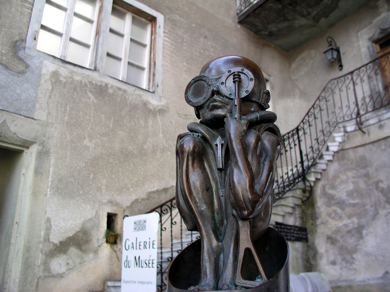 In The News Hr Giger At The Giger Museum 15th Anniversary And