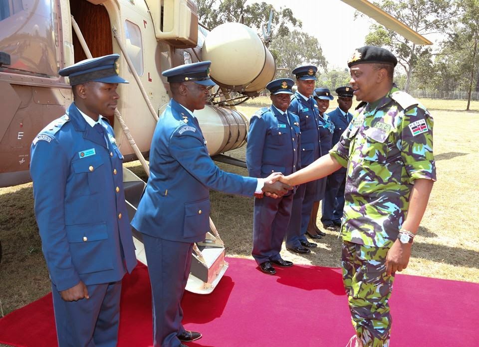 SEE PHOTOS Uhuru Kenyatta Does It Again… Goes Out in Navy Uniform