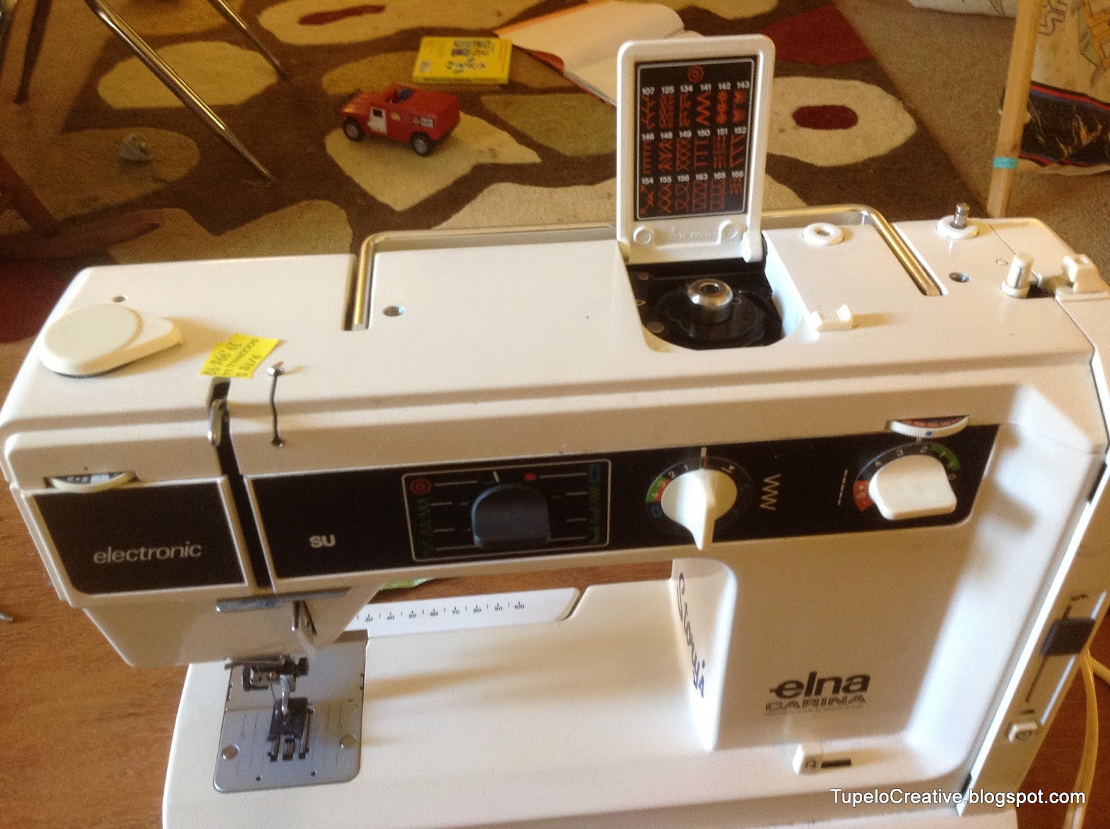 Elna Carina Sewing Machine Instruction Manual