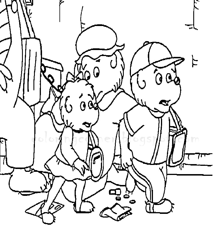 Berenstain Bears Coloring Pages