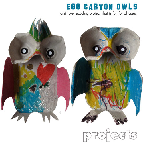 My Owl Barn Egg Cartons Owl