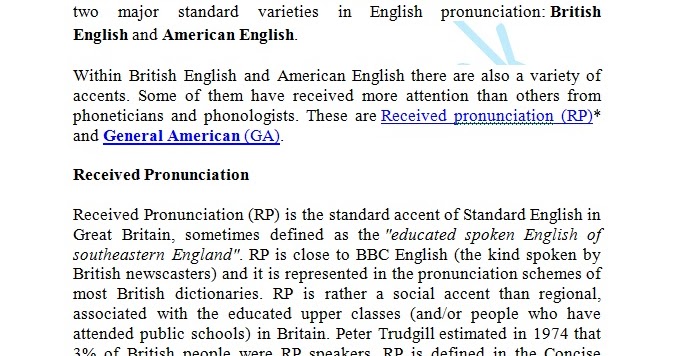 Importance of accent picture