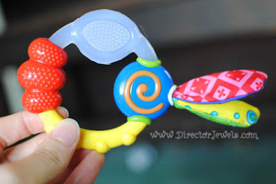 Nuby Wacky Teething Ring Review Mommy Blogger