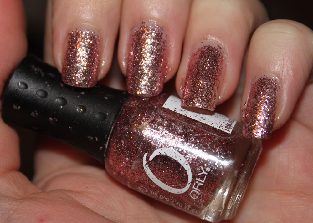 Glitter Nails from ORLY A LITTLE OBSESSED