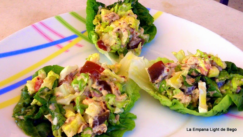 Cogollos De Ensalada Con Salsa De Mostaza A La Antigua
