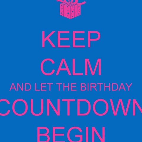 Countdown birthday mommy chef january Birthday Countdown!