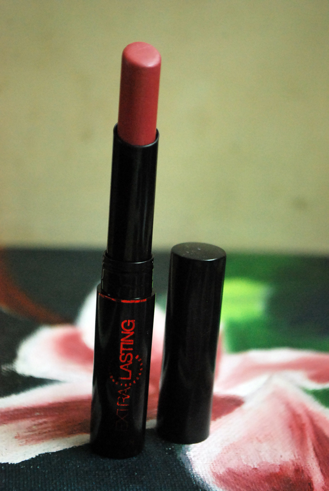 Peachy Pink Sisters Avon Extra Lasting Lipstick in Vintage Pink