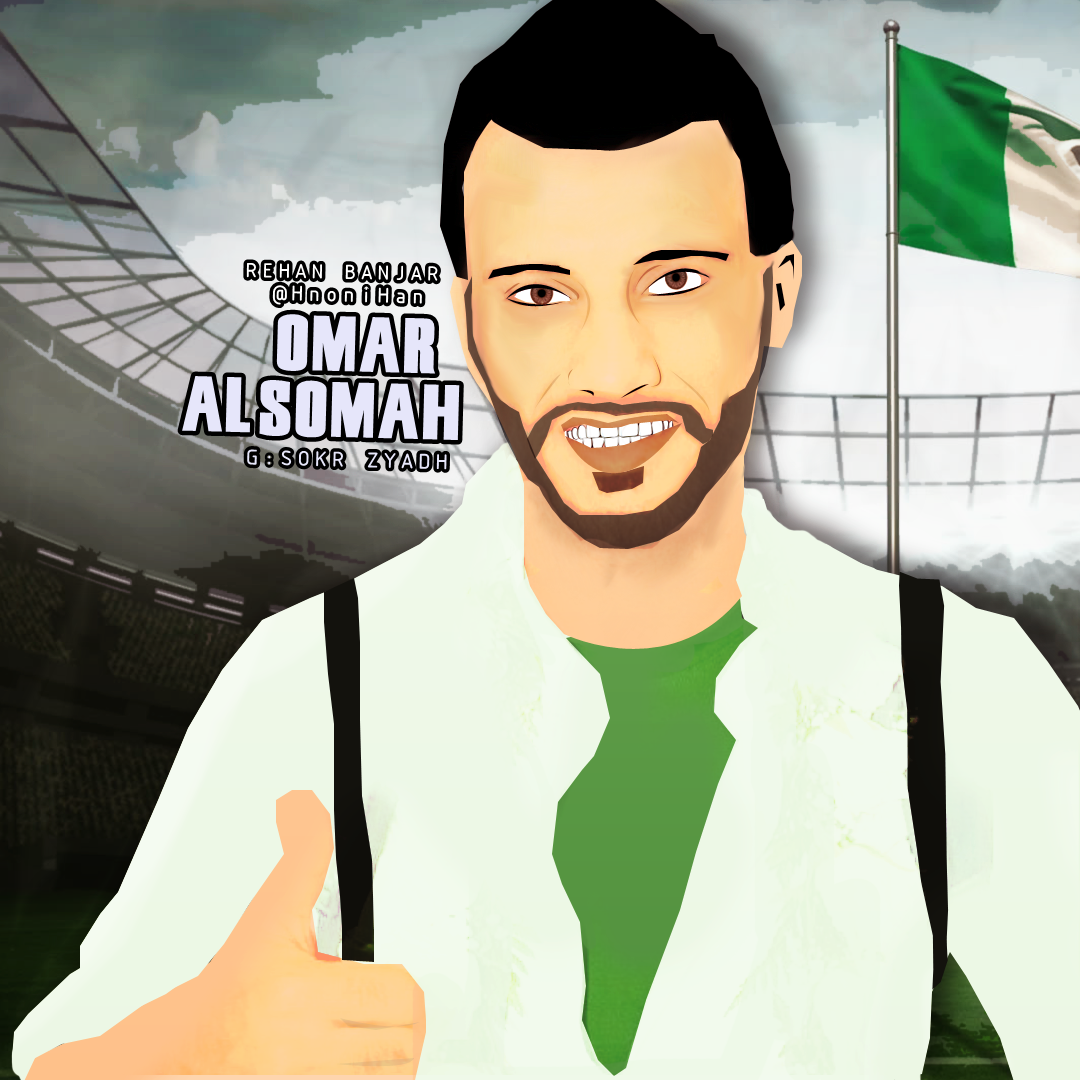 المصممه رهان بنجر Rehan Banjar رسمي عمر السومه الاهلي