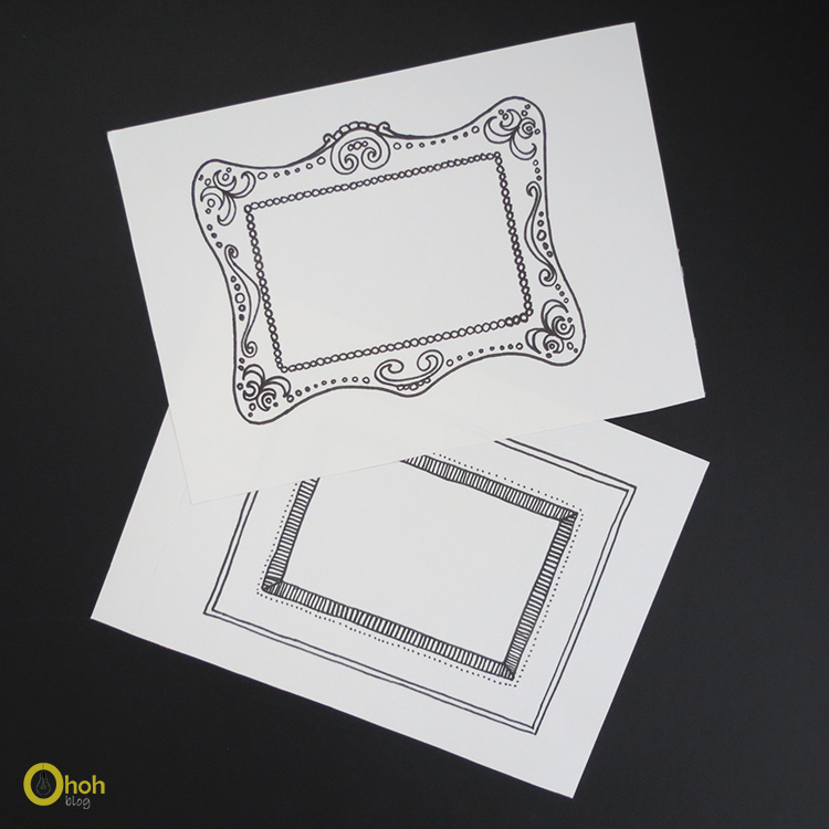 DIY frames Ohoh Blog