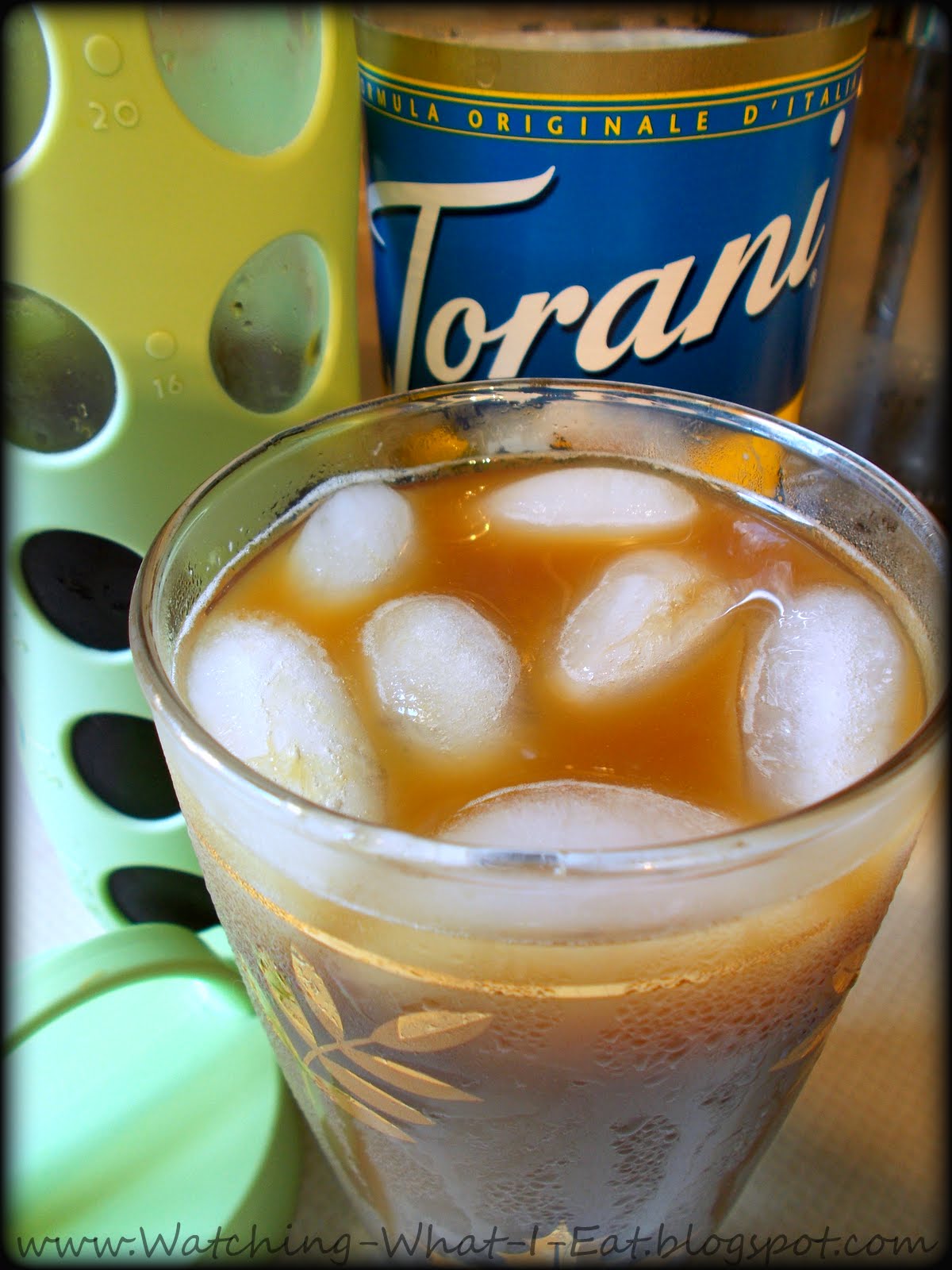 Watching What I Eat Cold Brewed Iced Coffee overnight fridge method