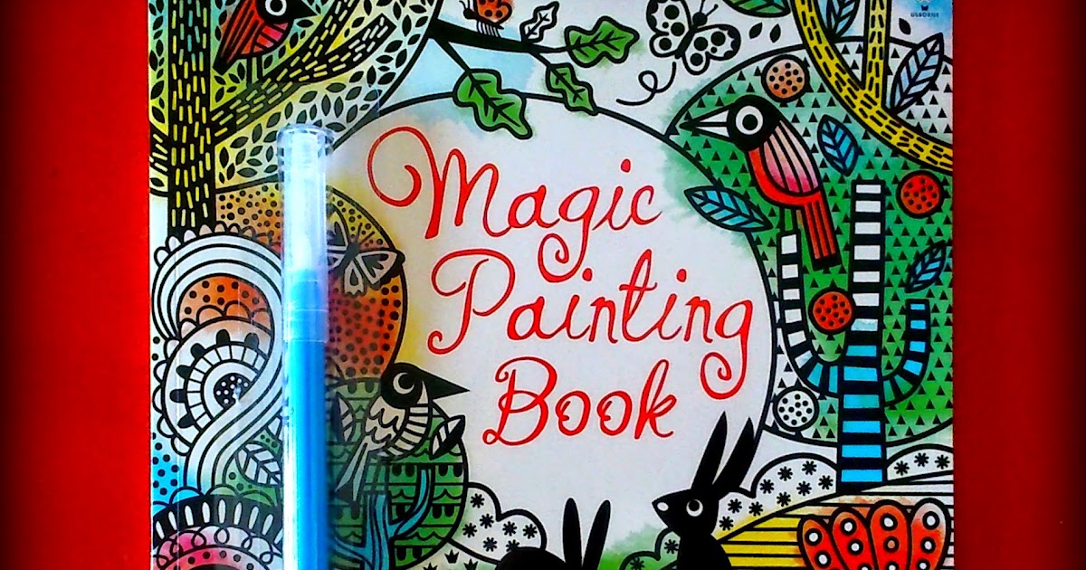 Mic atelier de creatie Magic Painting Book