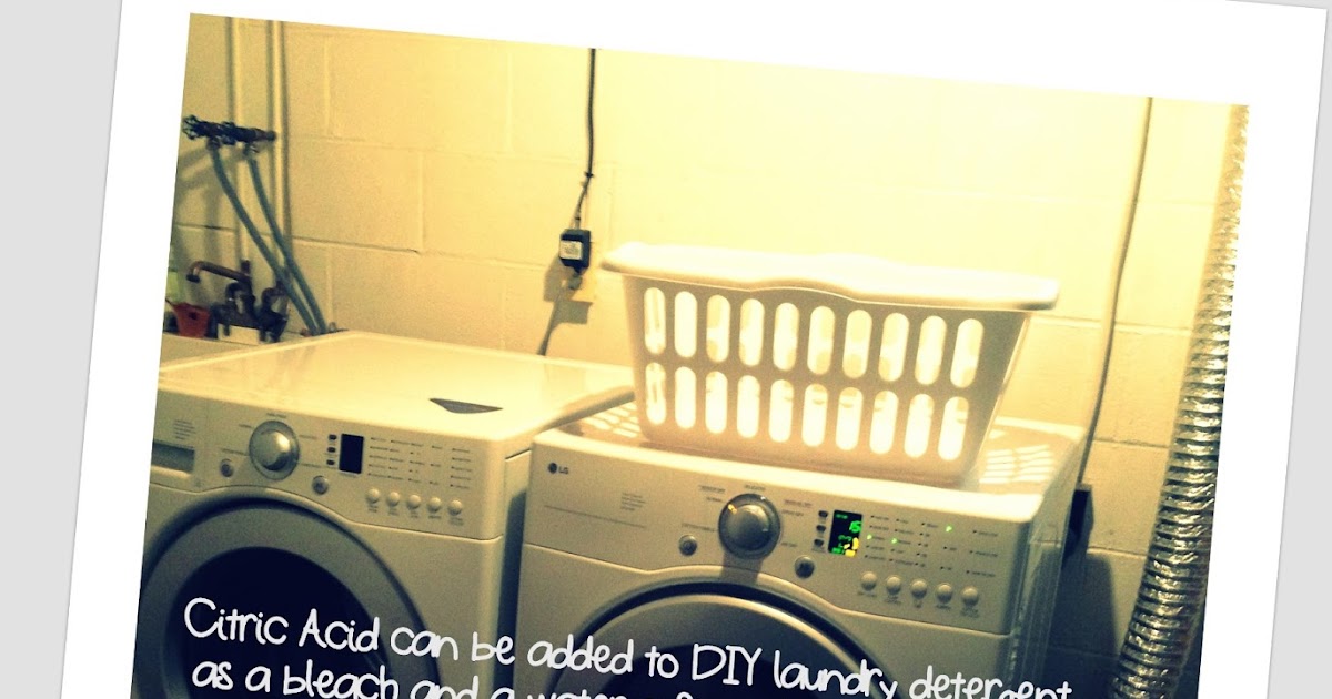 Learning Curve Laundry Citric Acid Snafu?