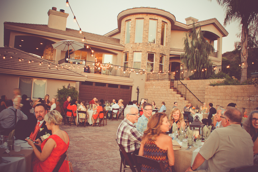 Floral Occasions by Janna Hatch Chic Summer Wedding, Coral and Gold