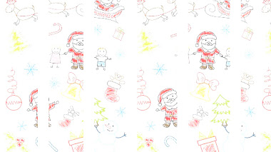 Imprimir guirnalda de navidad infantil