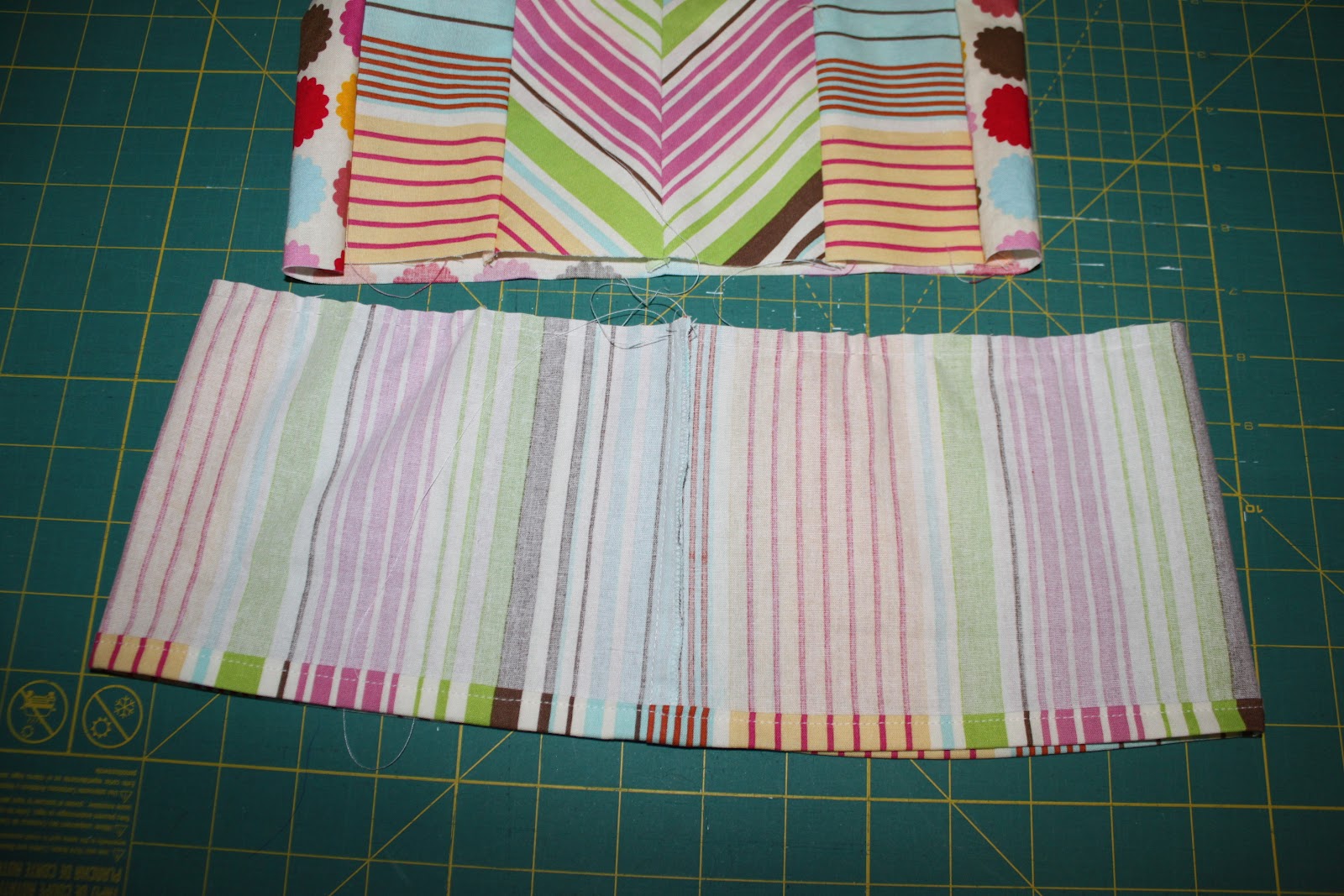 sew easy being green Chevron Stripes Top Tutorial!!