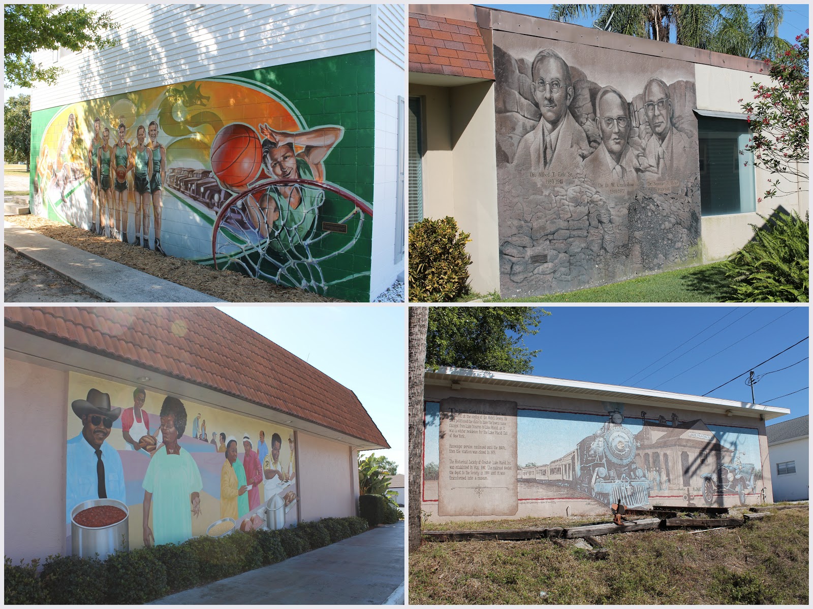 The Roadrunner Chronicles Murals of Lake Placid Florida